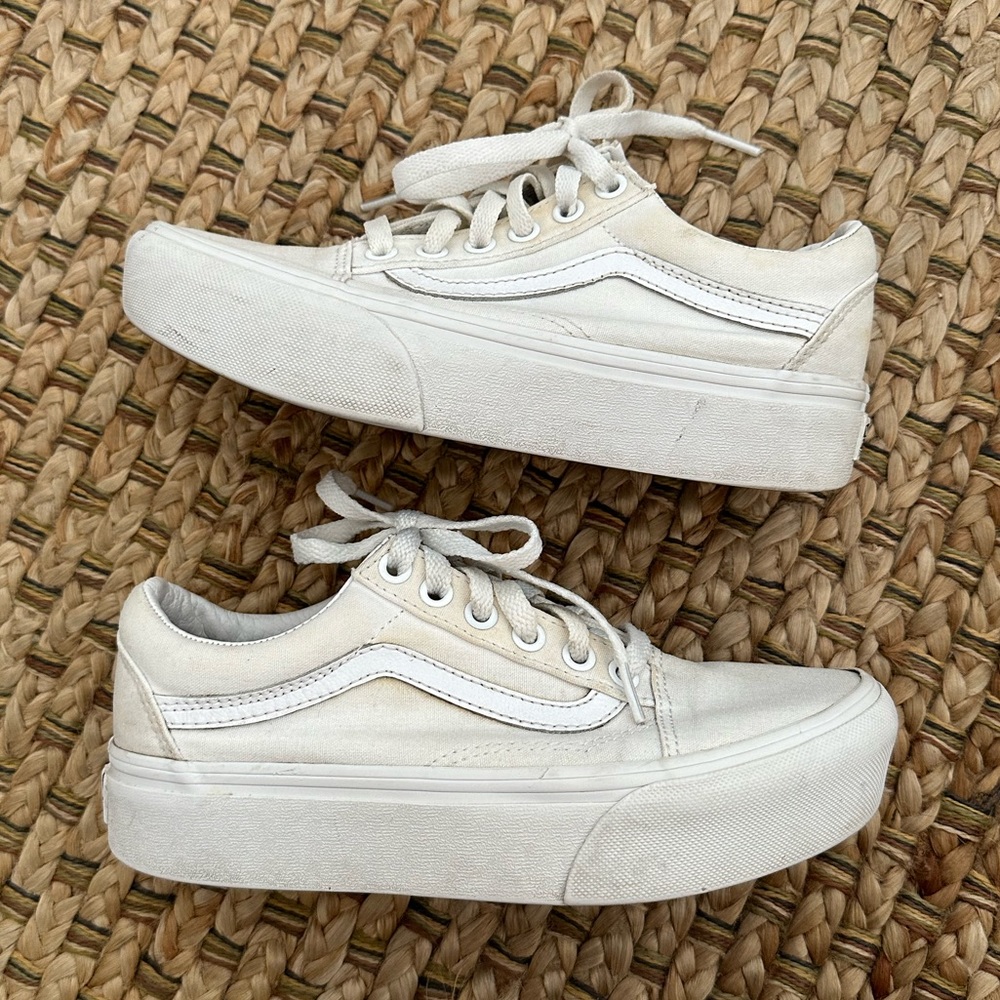 Vans platform old skool shoes